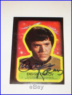 12 Signed Star Trek The Motion Picture Cards. Roddenberry And Cast Of 11