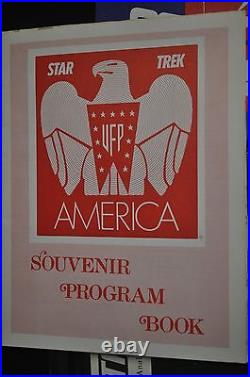 1960's- 1970's STAR TREK convention lot Programs Fanzines Photos