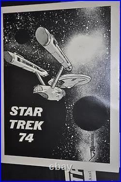 1960's- 1970's STAR TREK convention lot Programs Fanzines Photos