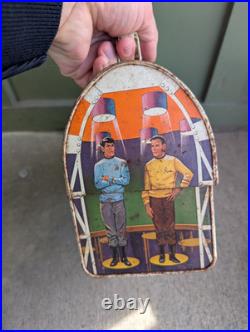 1968 Star Trek Aladdin Dome Lunchbox, No Thermos Rust As Is