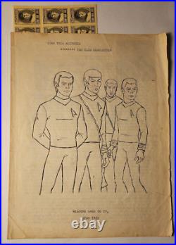 1970's EARLY STAR TREK CONVENTION BOOKS & COLLECTIBLES