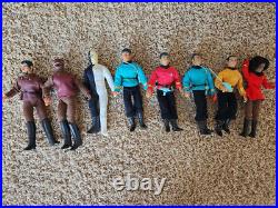 1975 MEGO Star Trek USS Enterprise Bridge Play set with ALL Action Figures