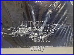 1979 ORIGINAL STAR TREK THE MOTION PICTURE Enterprise cutaway FOAM poster Board