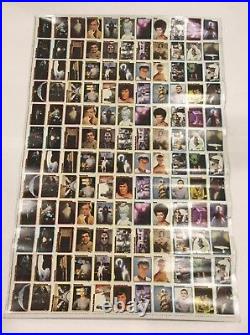 1979 Paramount Topps Uncut Star Trek Original Movie Full Sheet 132 Cards (201)