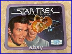 1979 STAR TREK Motion Picture Movie Metal Lunch box and Thermos NEW UNUSED