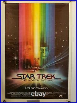 1979 Star Trek Motion Picture Advance One Sheet 27 X 41 Rolled Great Provenance