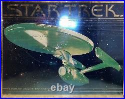 1979 Star Trek TMP U. S. S. Enterprise Mylar Art Original Movie Poster 28.5x22