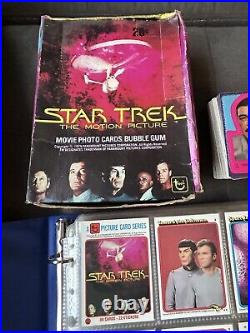 1979 Star Trek The Motion Picture Complete Set + Stickers + 2 Sets + 107 Extra