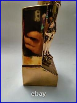 1979 Star Trek The Motion Picture Gold color SPOCK Decanter by GRENADIER