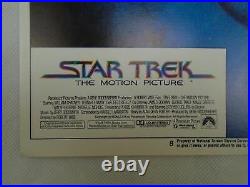 1979 Star Trek The Motion Picture Sci-fi Movie Lobby Card Set Of 8 Free Ship Ar