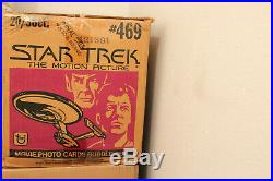 1979 TOPPS STAR TREK THE MOTION PICTURE TRADING CARDS CASE 20 Boxes of 36 Packs