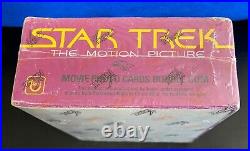 1979 Topps STAR TREK THE MOTION PICTURE Wax Box 36 Factory Sealed Packs iCert