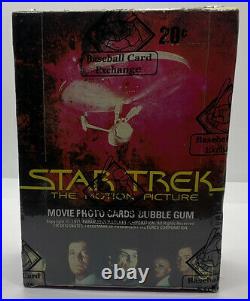 1979 Topps Star Trek Motion Picture Unopened Wax Box Bbce Wrapped & Certified
