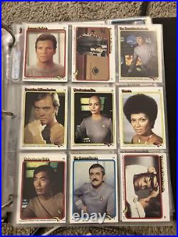 1979 Topps Star Trek The Motion Picture 65 Card Set Shatner Nimoy TV 3 Stickers