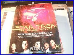 1979 Topps Star Trek The Motion Picture Full Wax Box of 36 Sealed Packs