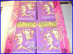 1979 Topps Star Trek The Motion Picture Full Wax Box of 36 Sealed Packs