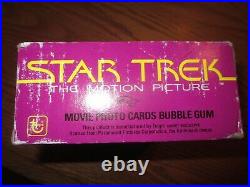 1979 Topps Star Trek The Motion Picture Trading Cards Wax Box 36 SEALED Packs