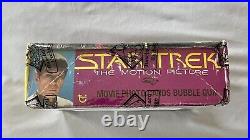 1979 Topps Star Trek The Motion Picture Wax Box 36 Packs BBCE Movie Photo Cards
