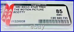 1980 Mego Star Trek The Motion Picture SCOTTY AFA 85 NM+ (85/85/85)