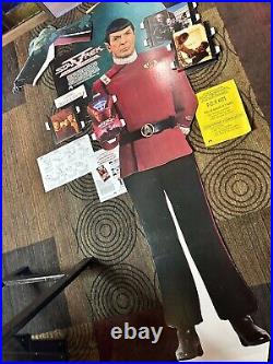 1989 Star Trek V The Final Frontier NIB Spock Original Movie Display Standee