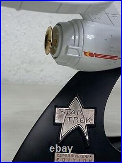 1991 Franklin Mint Star Trek 25th Anniversary Die Cast USS Enterprise NCC-1701