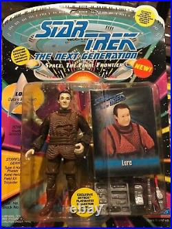 1992-93 Playmates Star Trek The Next Generation Lot of 20 Different Men Figures