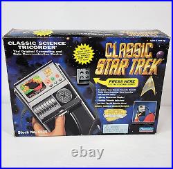 1995 MISB Star Trek Classic Science Tricorder Collectors Series Playmates