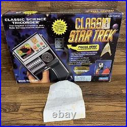 1995 Playmates Classic Star Trek Classic Science Tricorder 6125 With Org. Receipt
