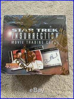 1998 Star Trek Insurrection Movie Trading Cards Factory Sealed Box