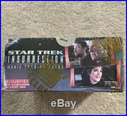 1998 Star Trek Insurrection Movie Trading Cards Factory Sealed Box