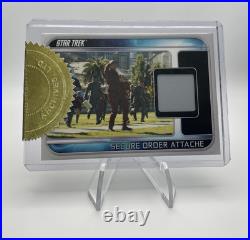 2009 STAR TREK MOVIE Trading Card #RC1 SECURE ORDER ATTACHE RELIC 20/250