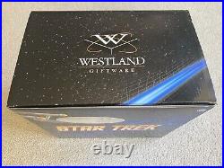 2011 Westland Star Trek Spock Cookie Jar USS Enterprise New in Original Box