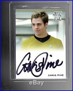 2014 Star Trek Movie Autograph Movies Chris Pine