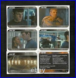 2014 Star Trek Movies (2009 Star Trek Movie) Complete Set Cards 1-110
