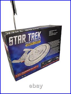 2014 Star Trek Next Generation Enterprise NCC-1701-D All Good Things Open Box