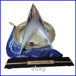 2014 Star Trek Sculpture To Boldly Go Sculpture Bradford Exchange Captain Jones