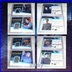 2014 Star Trek The Movie Complete 12 Card Into Darkness Costume Relic Set 12