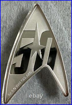 2016 Star Trek 50th Anniversary Delta Coin 1oz Silver Perth Mint