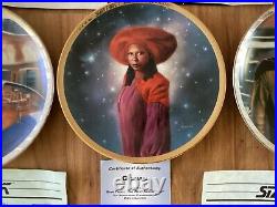 27 STAR TREK PLATES RARE Including The Next Generation WHOOPIE GUINAN Plate