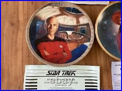 27 STAR TREK PLATES RARE Including The Next Generation WHOOPIE GUINAN Plate