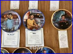 27 STAR TREK PLATES RARE Including The Next Generation WHOOPIE GUINAN Plate