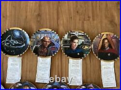 27 STAR TREK PLATES RARE Including The Next Generation WHOOPIE GUINAN Plate