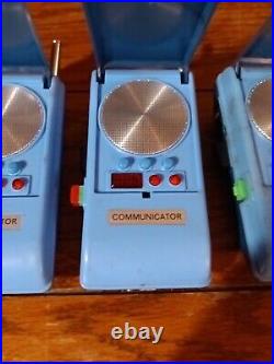 3 Paramount Pictures 1974 Star Trek Communicator Walkie Talkies CB Band