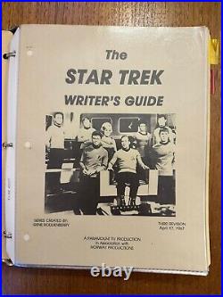 3 Star Trek Writers Guides One Bookoriginal Series, Star Trek Ii, Next Gen