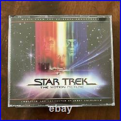 3xCD STAR TREK THE MOTION PICTURE Jerry GOLDSMITH Ltd Ed. OOP Add'l Music