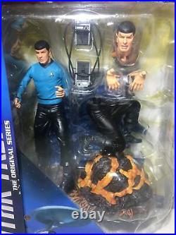 4 Diamond Select Star Trek Captain 7 Action Figures Kirk Spock Worf Picard