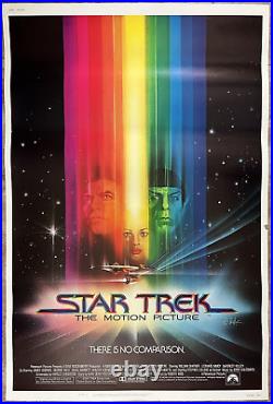40 x 60 Star Trek The Motion Picture RARE 1979 Movie Poster Banner