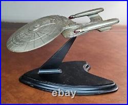 5 Franklin Mint Star Trek Pewter Ships Lot