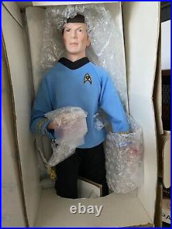 6 Star Trek Doll Collection 1988 Hamilton 14 Porcelain Dolls SET With BOXES