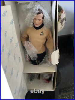 6 Star Trek Doll Collection 1988 Hamilton 14 Porcelain Dolls SET With BOXES